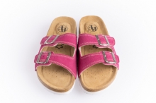 Dámské pantofle v růžové barvě