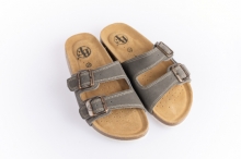 Pánské pantofle šedé barvě