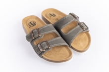 Pánské pantofle šedé barvě